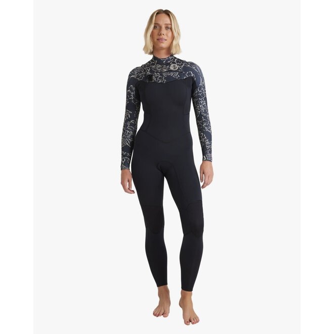 Billabong Salty Dayz Natural 4/3 Dames Wetsuit Black Pebble