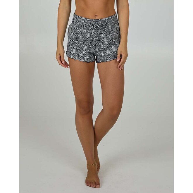 Salty Crew Dames Sailing Geo Swim Short Dark Navy