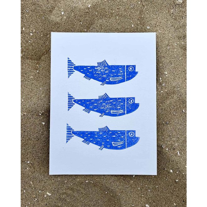Studio Els Lino Print 3 Haringen