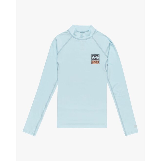 Billabong Kinder Double Fun LS Lycra Coastal Blue