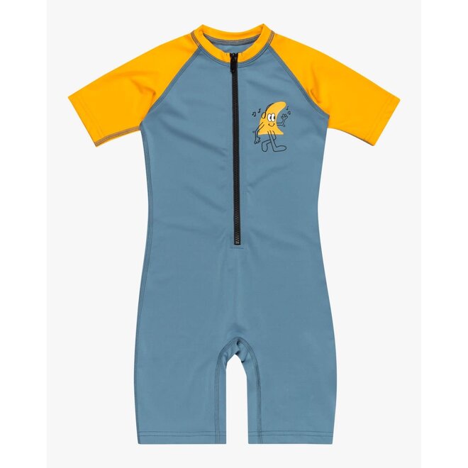 Billabong Kinder Toddler Waves SS Swimsuit Glacier Blue