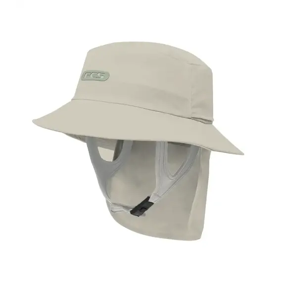 FCS Essential Surf Bucket Hat Warm Grey