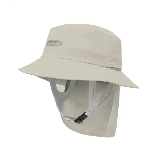 FCS Essential Surf Bucket Hat Warm Grey