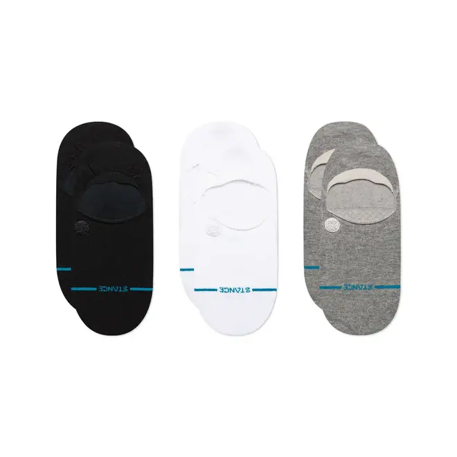 Stance Icon No Show Socks 3 Pack Multi
