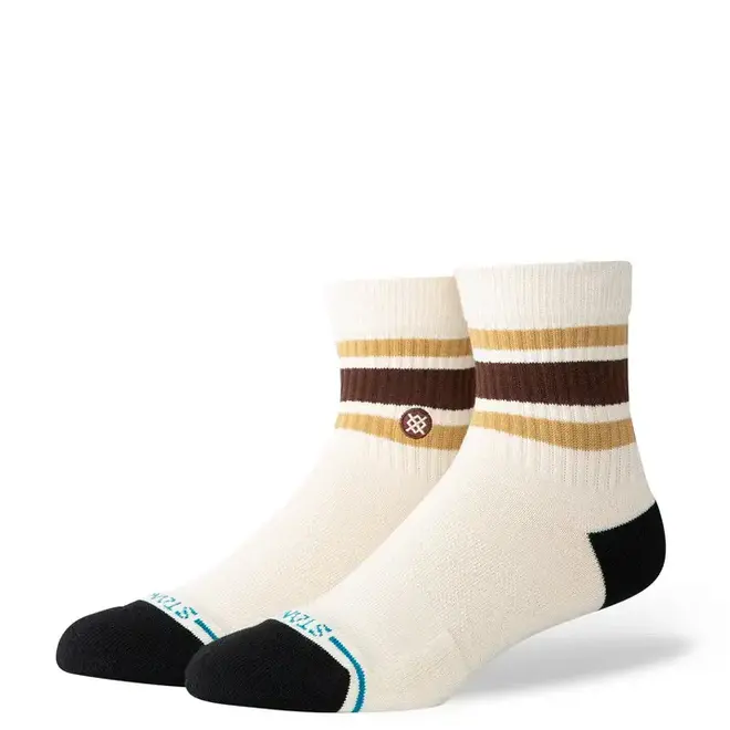 Stance Boyd Quarter Socks Dark Brown