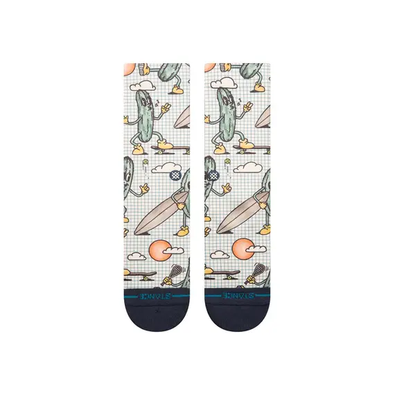 Stance Feeling Pickled Crew Socks Cream