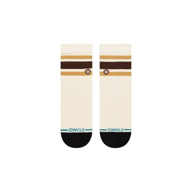 Stance Boyd Quarter Socks Dark Brown