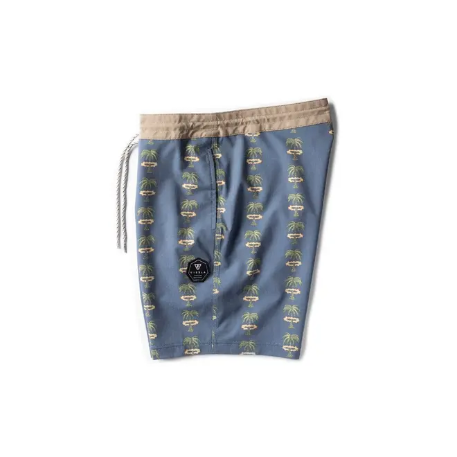 Vissla Atomic Palms 17" Boys Boardshorts Midnight