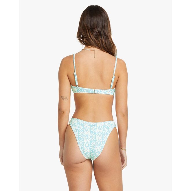 Billabong Dames Happy Dance Hike Bikini Bottom Sea Spray