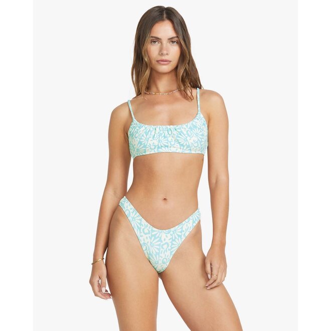 Billabong Women's Happy Dance Hike Bikini Bottom Sea Spray