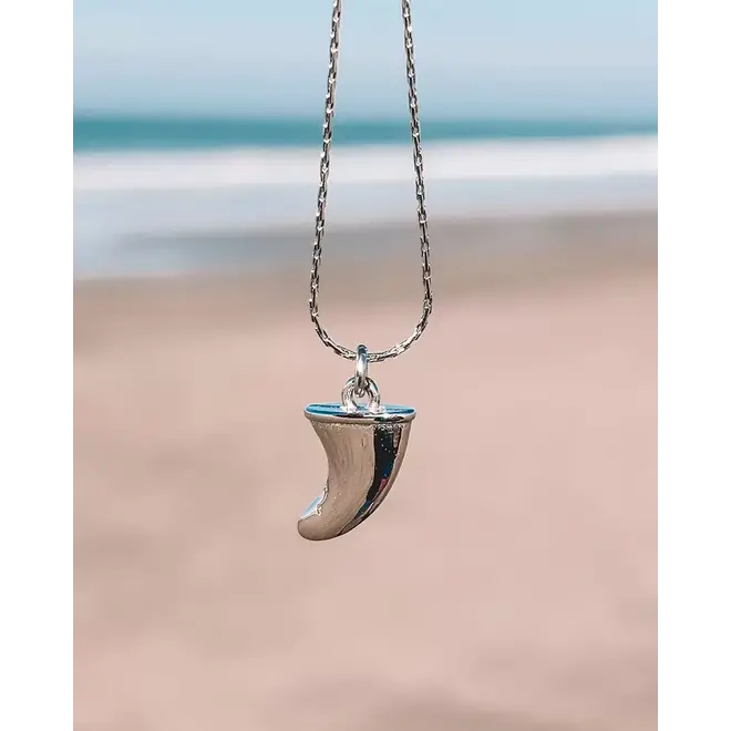 Laguna Treasures Oceaan Ketting Vin Zilver