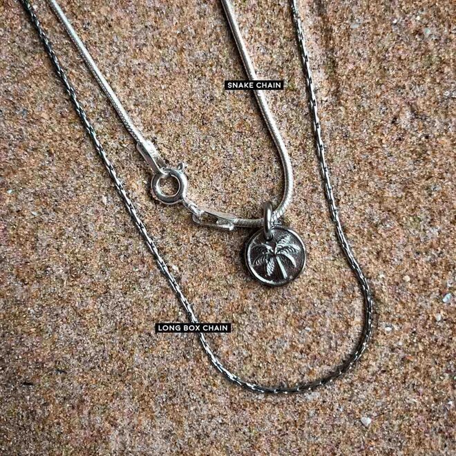 Laguna Treasures Sea Glass Necklace Skategirl Silver