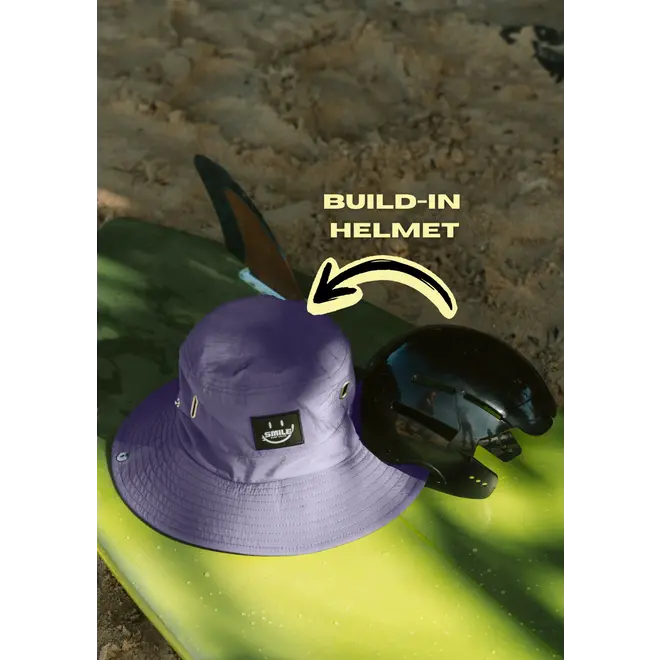 Smile Surfwear Reef Ranger 1.0 Surf Hat / Helmet Ocean Olive