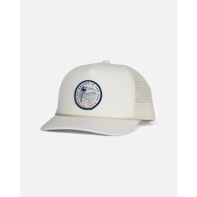 Salty Crew Trophy Foamy Trucker Cap Off White