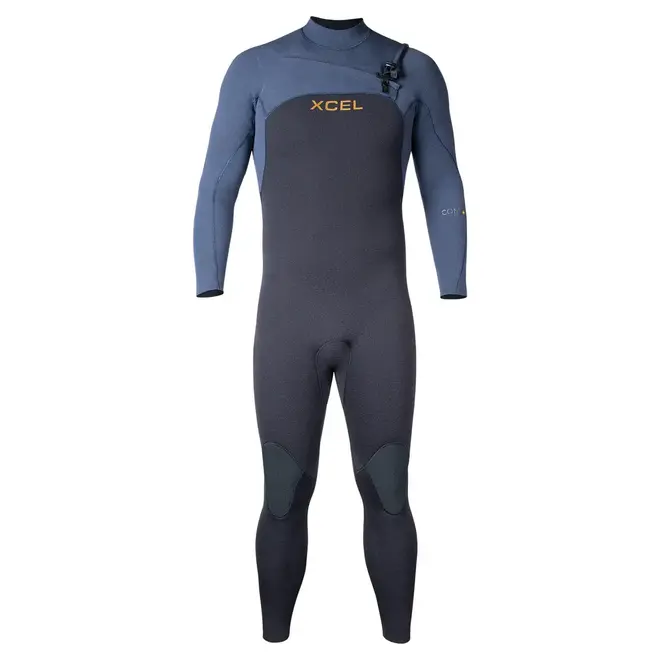 Xcel Comp Plus 3/2 Heren Wetsuit Black Blue Nights
