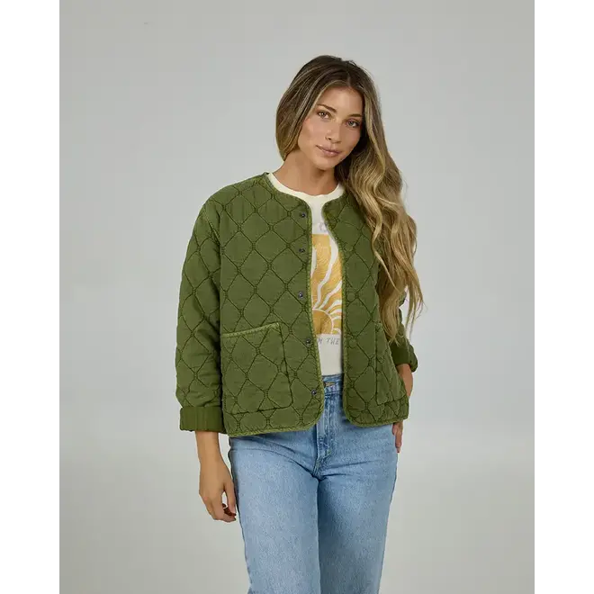 Salty Crew Damen Camp Jacket Fern