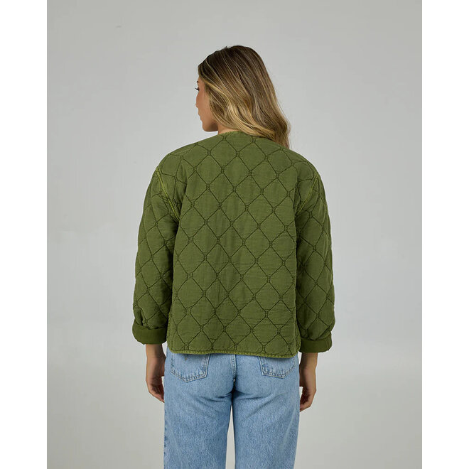 Salty Crew Dames Camp Jacket Fern