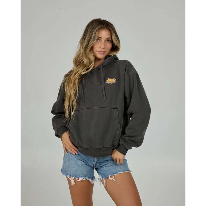 Salty Crew Women's Palms Hoodie Faded Black