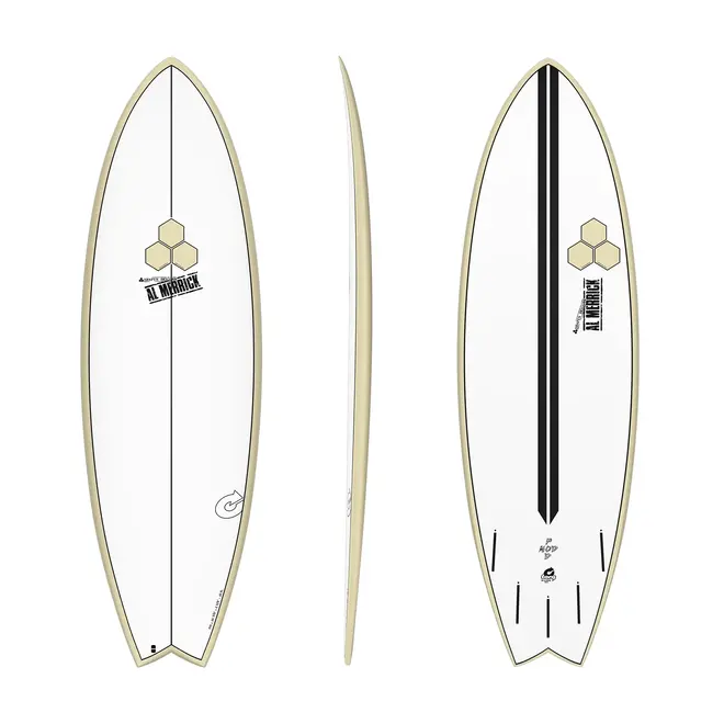 Torq 6'2 Channel Islands Pod Mod - Futures - Sand Rail