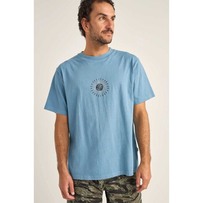 Rhythm Heren Sun Beams Vintage T-shirt Dusk