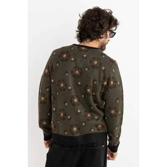 Rhythm Men's Doyle Knit Sweater Olive