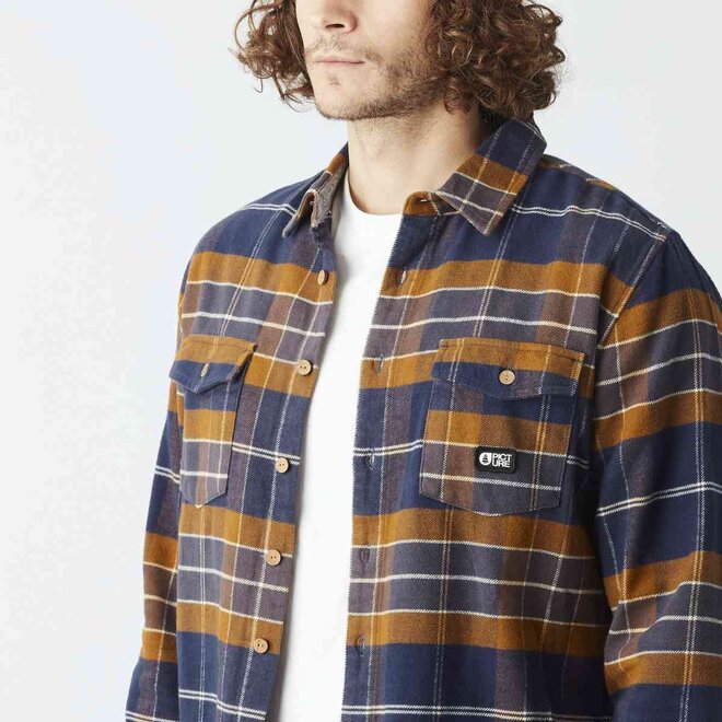 Picture Herren Hillsboro Shirt Patriot Blue