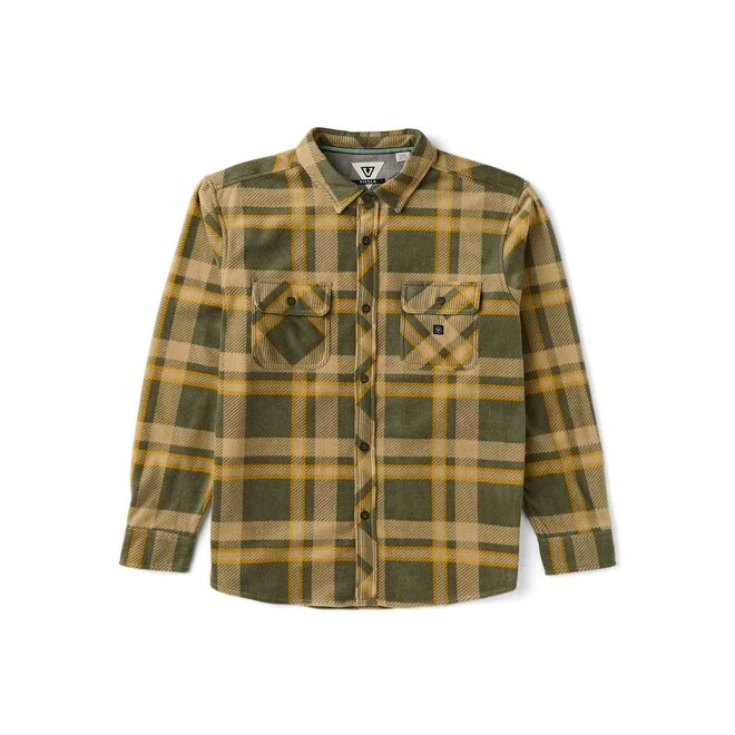 Vissla Eco-Zy LS Polar Flannel Surplus