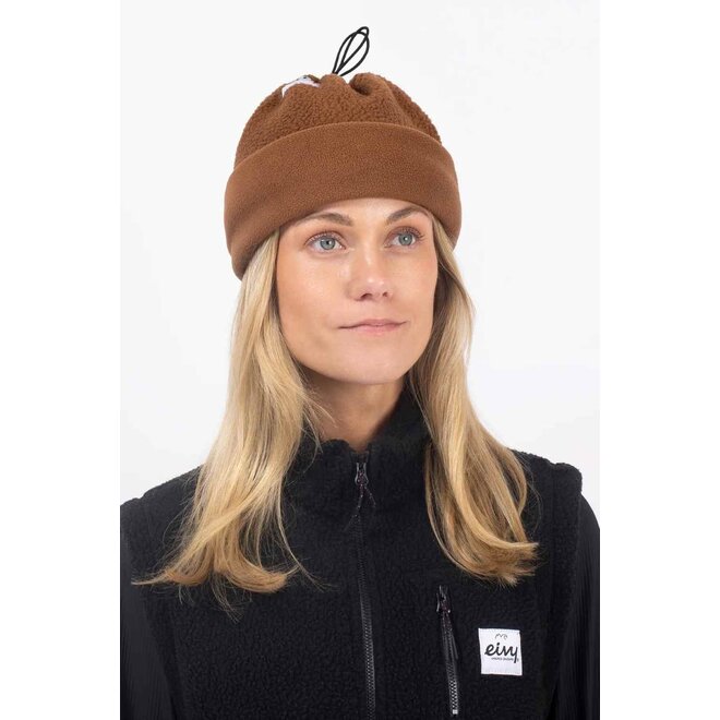 Eivy Beanie Sherpa Neckwarmer Brown