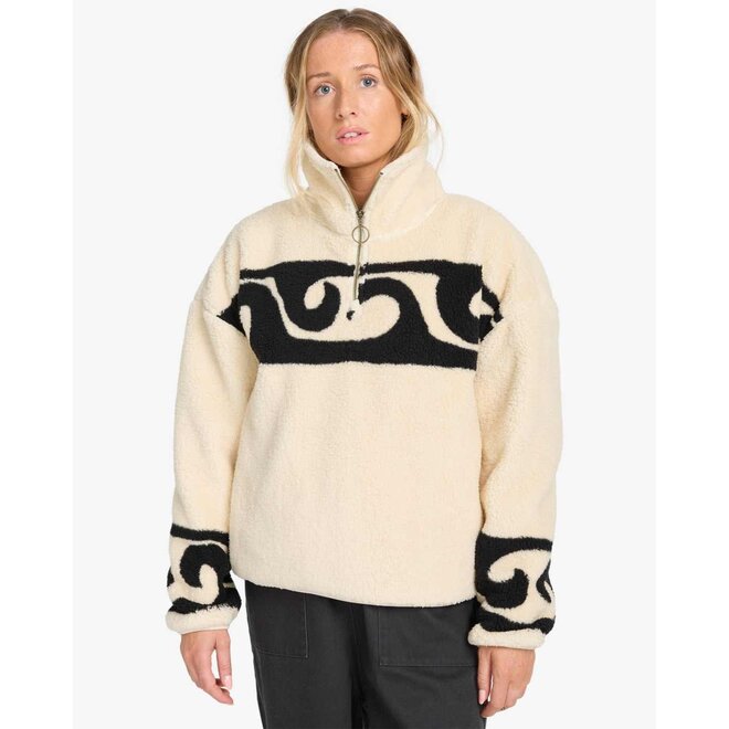 Billabong Dames Dont You Fleece Whitecap