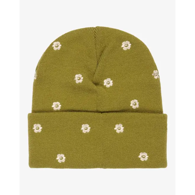 RVCA Embroidered Essential Beanie Kelly Green