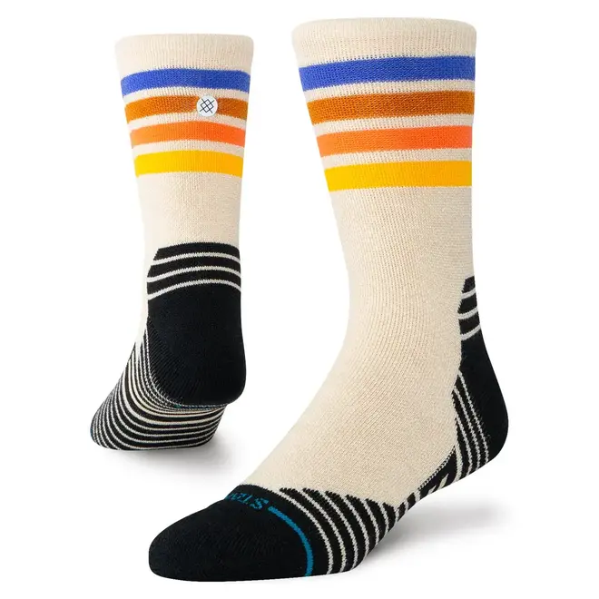 Stance Bridgerton Mid Crew Socks Canvas