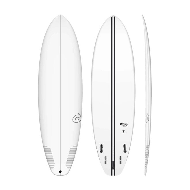 Torq BigBoy 23 TEC - FCS II - 5 Fin 6'6 Clear