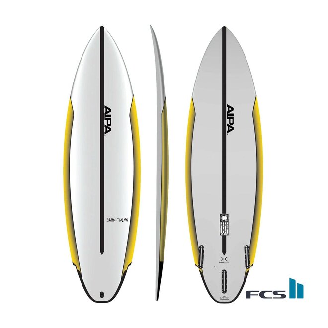 Aipa Dark Twinn - Dual Core - FCS II - 3 Fin 6'0