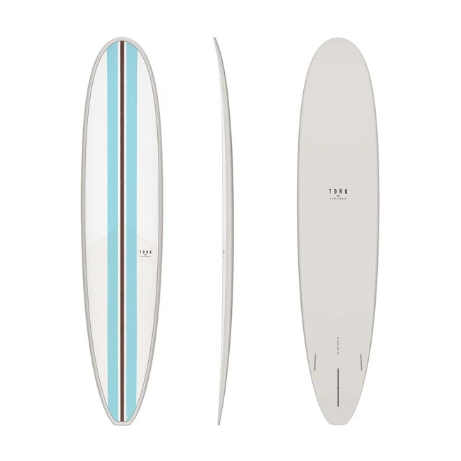 Torq Longboard TET - Futures - 2 + 1 Fin 8'6 Classic Lines