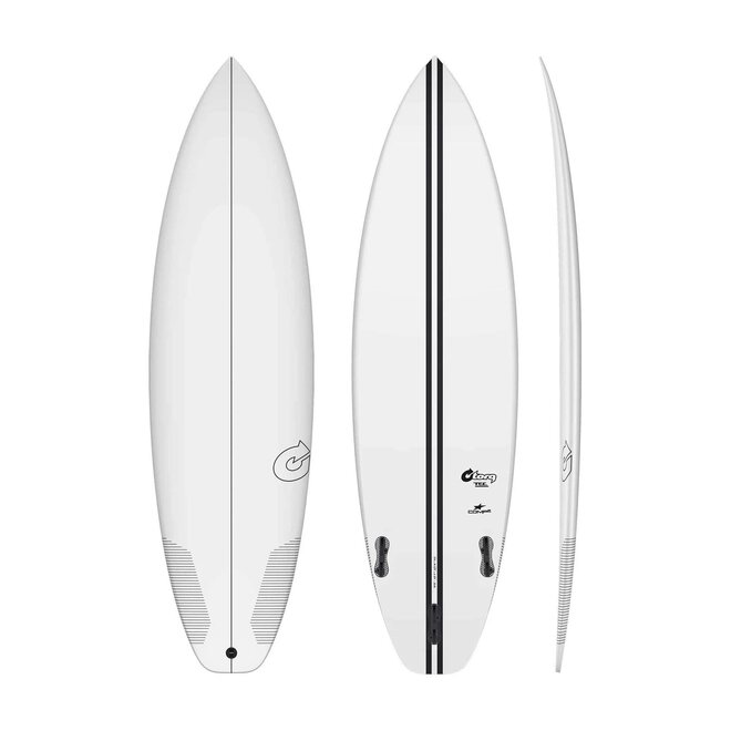 Torq Comp2 TEC - FCS II - 3 Fin 6'0 Clear