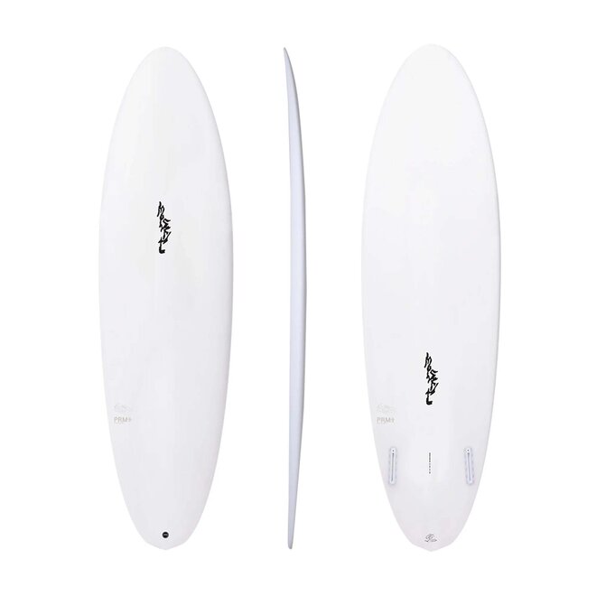 Misfit Neo Speed Egg Twin - Primitek - Futures 2 Fin 6'10 Clear