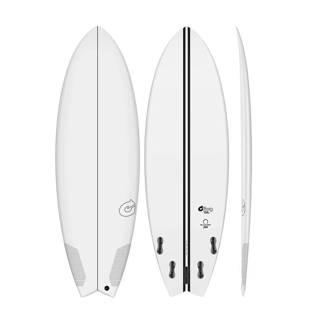 Torq Summer Fish TEC - FCS II - 5 Fin 5'10 Clear