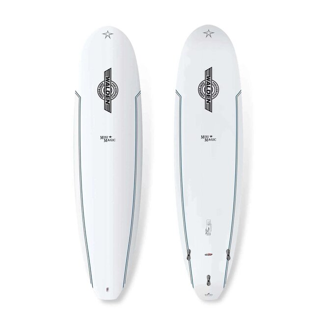 Walden Mini Magic - Dual Core - FCS II - 3 Fin FACTORY SECOND 7'6 White