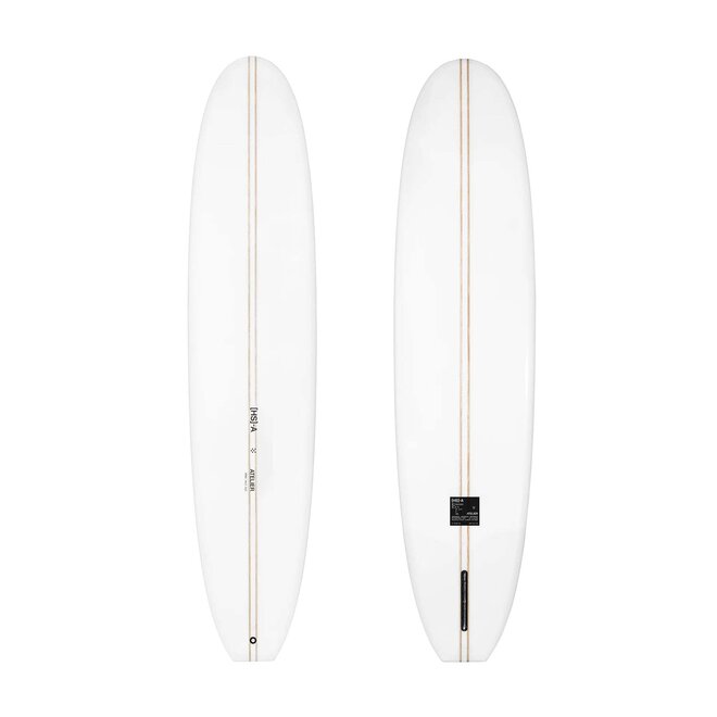 HS Atelier Retro Longboard PU - Single Fin 9'6 Clear