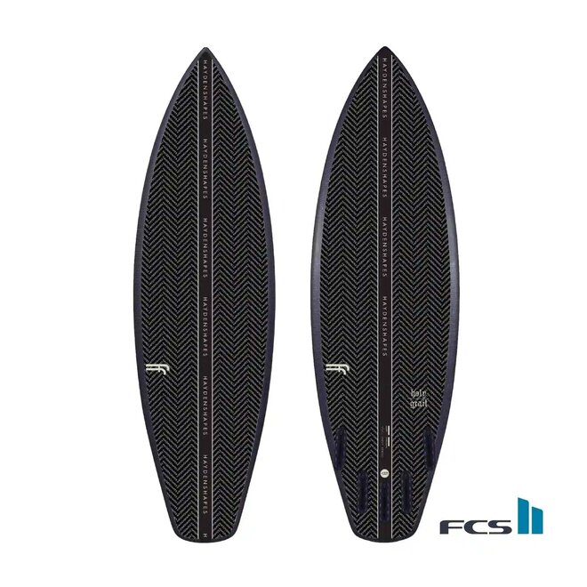 Haydenshapes Holy Grail FF - FCS II - 5 Fin 5'8 Herringbone