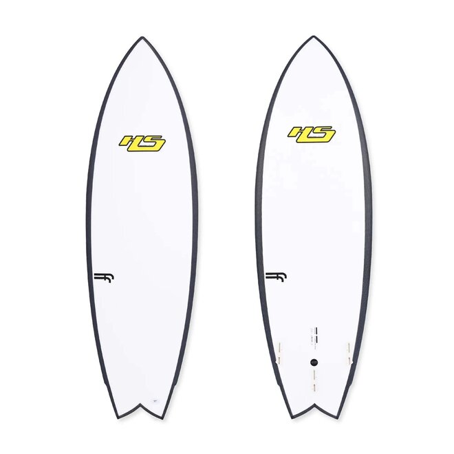 Haydenshapes Misc FF - FCS II - 2 + 1 Fin 5'11 Clear