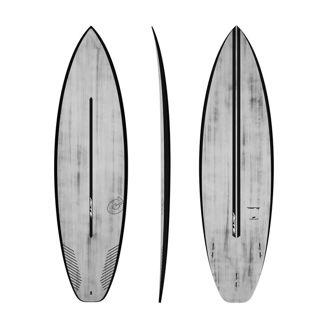 Torq Comp2 ACT - FCS II - 3 Fin 5'10 Black Rail