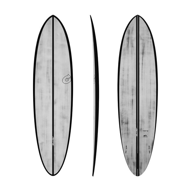 Torq Chopper ACT - FCS II - 2 + 1 Fin 6'10 Black Rail