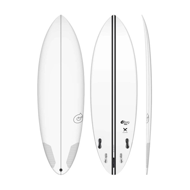Torq Multiplier TEC - FCS II - 5 Fin 5'10 Clear