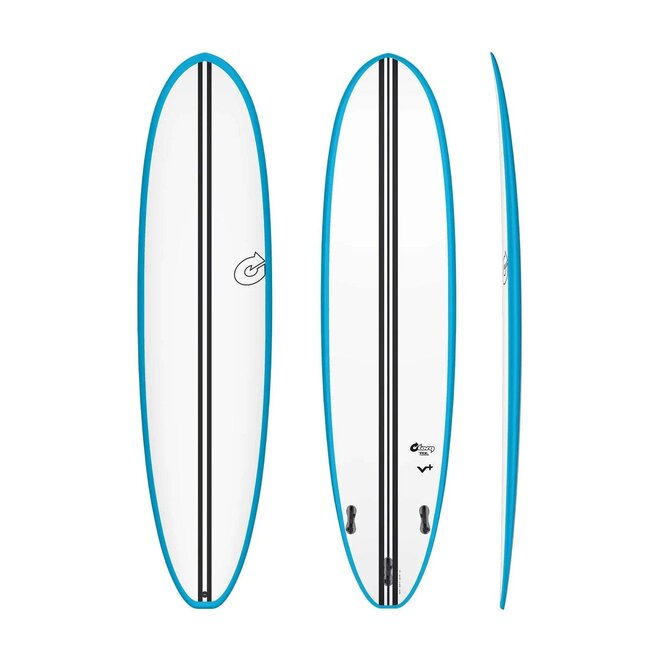 Torq V+ TEC - FCS II - 3 Fin 7'8 Blue Rail