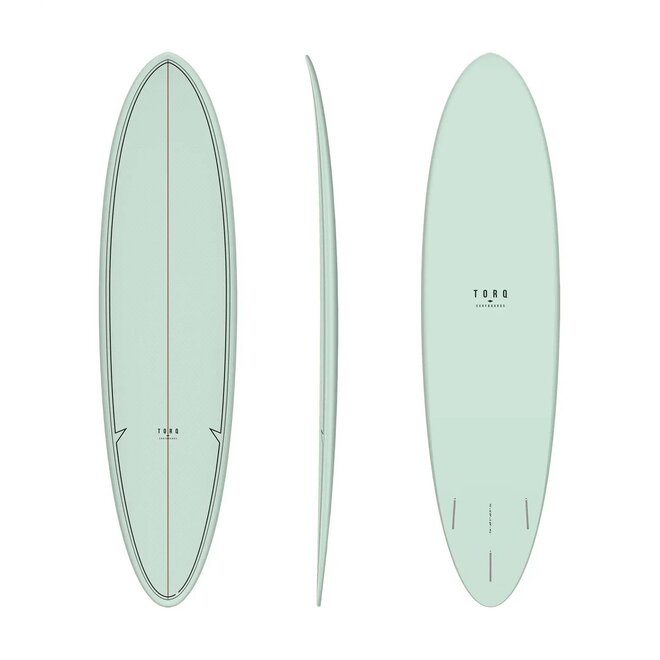 Torq Mod Fun TET - Futures - 3 Fin 7'2 Classic Palm