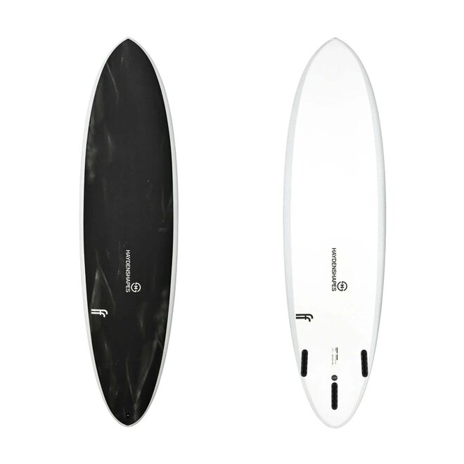 Haydenshapes New Wave Mid FF - Futures - 3 Fin 7'6 Black