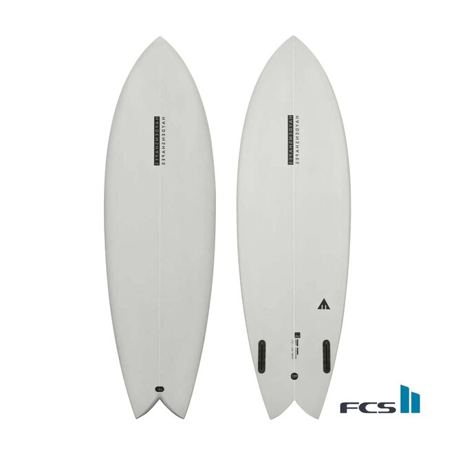 Haydenshapes Hypto Krypto TWIN PU - FCS II - 2 Fin 5'6 Kelp