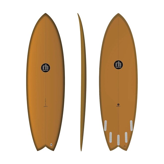 Roger Hinds Dream Fish - Fusion HD - Futures - 5 Fin 6'6 V1