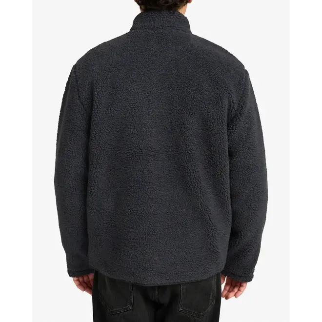 RVCA Men's Westwood Snap Fleece Moody Blue